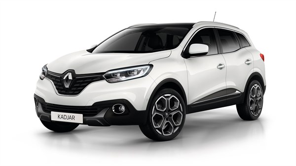 Renault KADJAR - White vehicle on transparent background